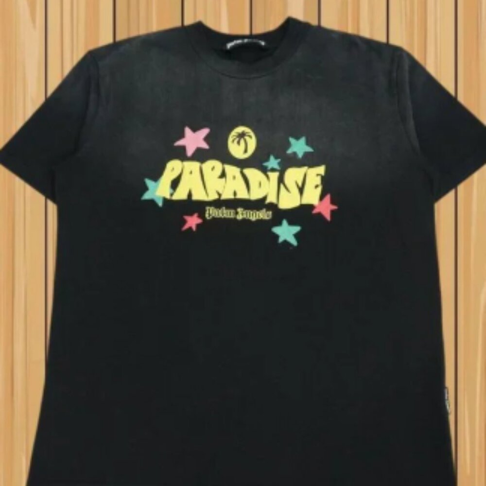 Palm Angels Round Neck Short Sleeve